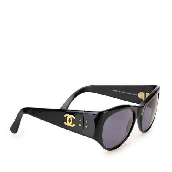 CHANEL サングラス ★ココマーク 黒05973 94305 CHANEL COCO Mark sunglasses 05973 94305